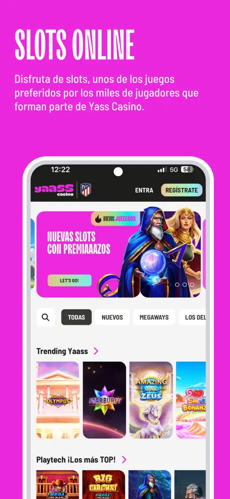 Yaass Casino Aplicación